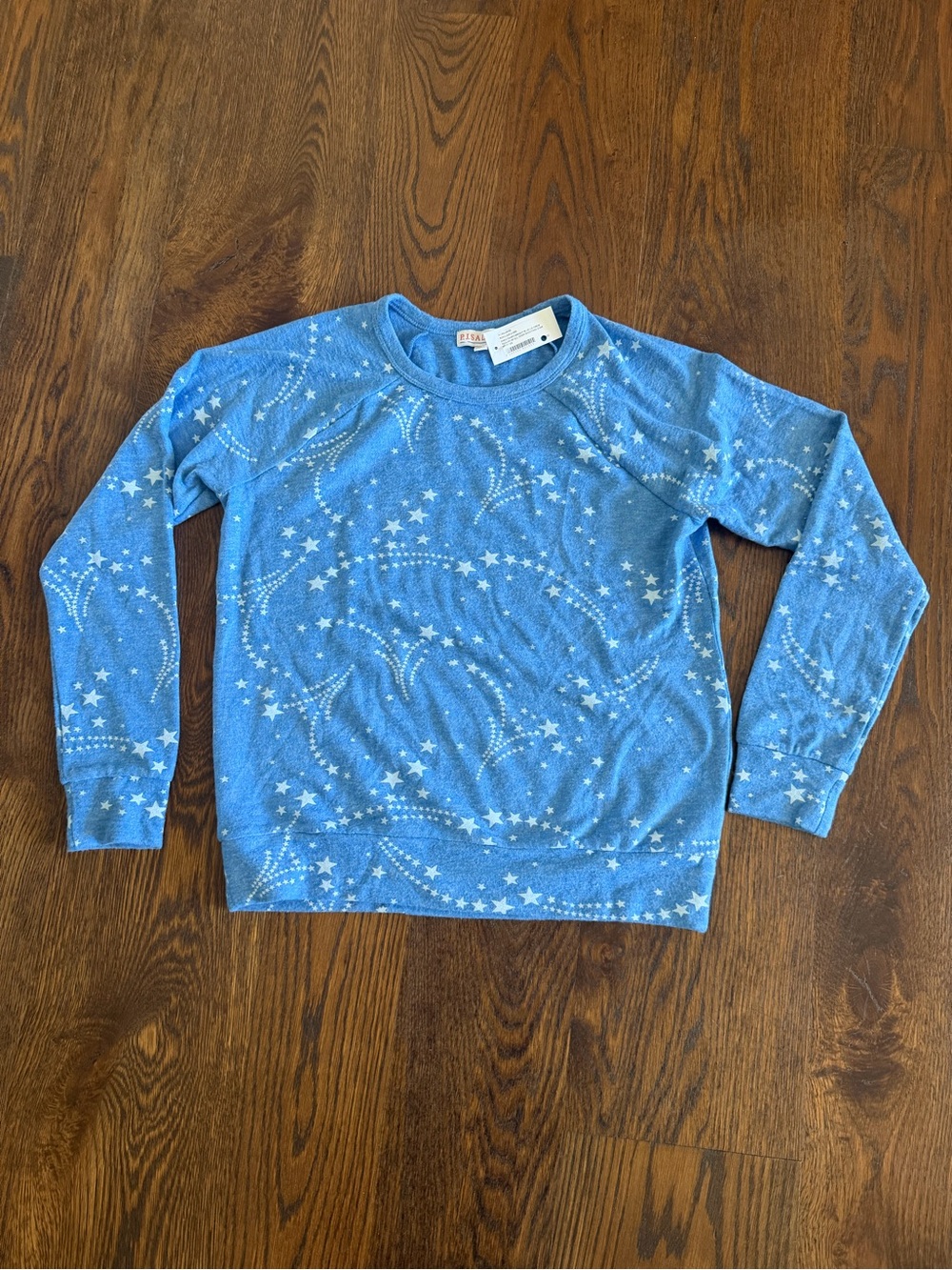 P.J. Salvage Light Blue Knit Pullover